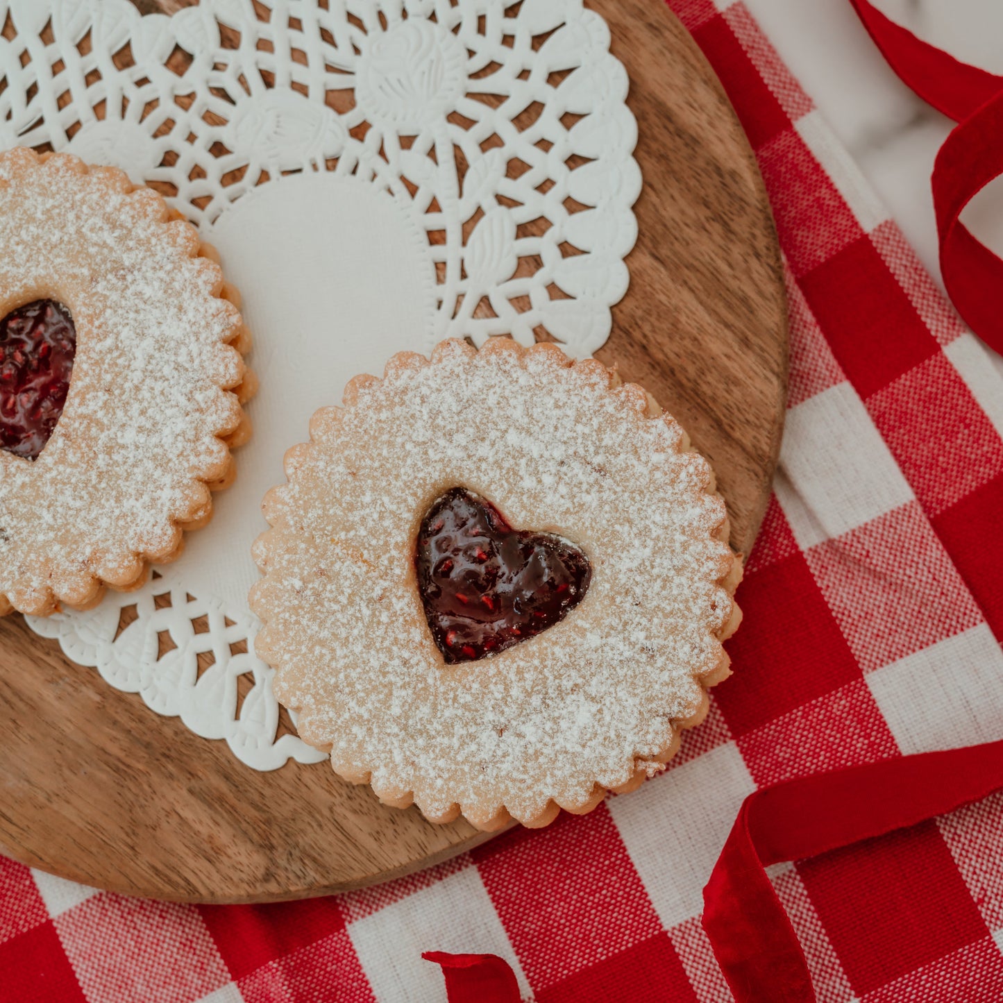 Raspberry Linzer Grande