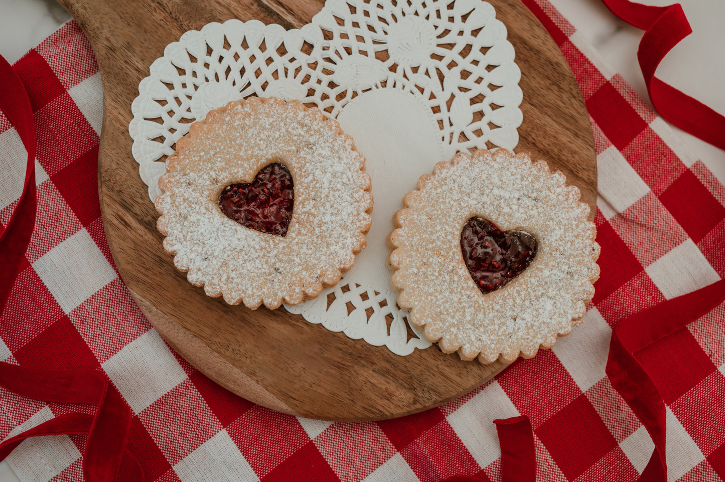 Raspberry Linzer Grande