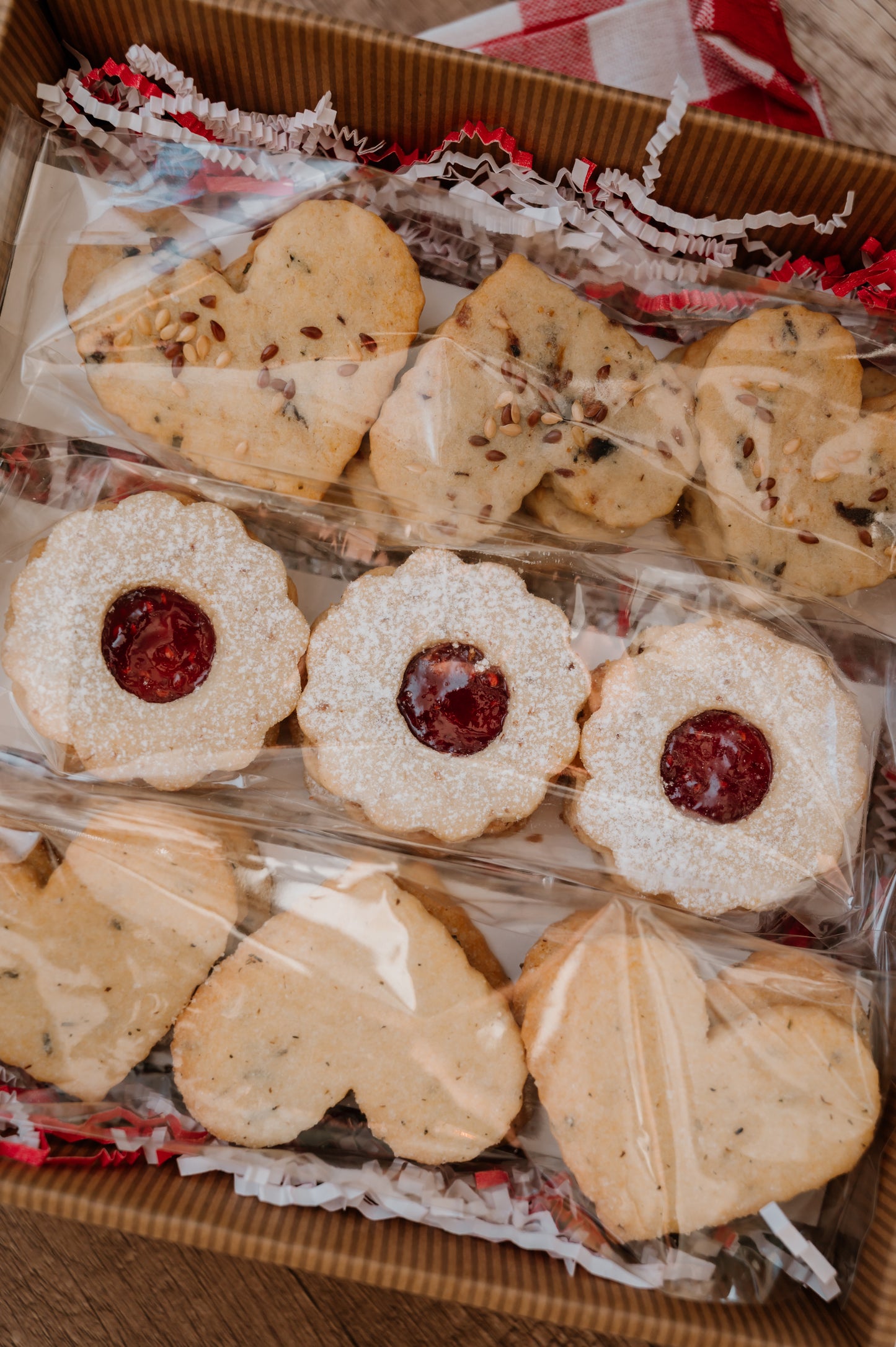 Valentine Shortbread Hearts Gift Box