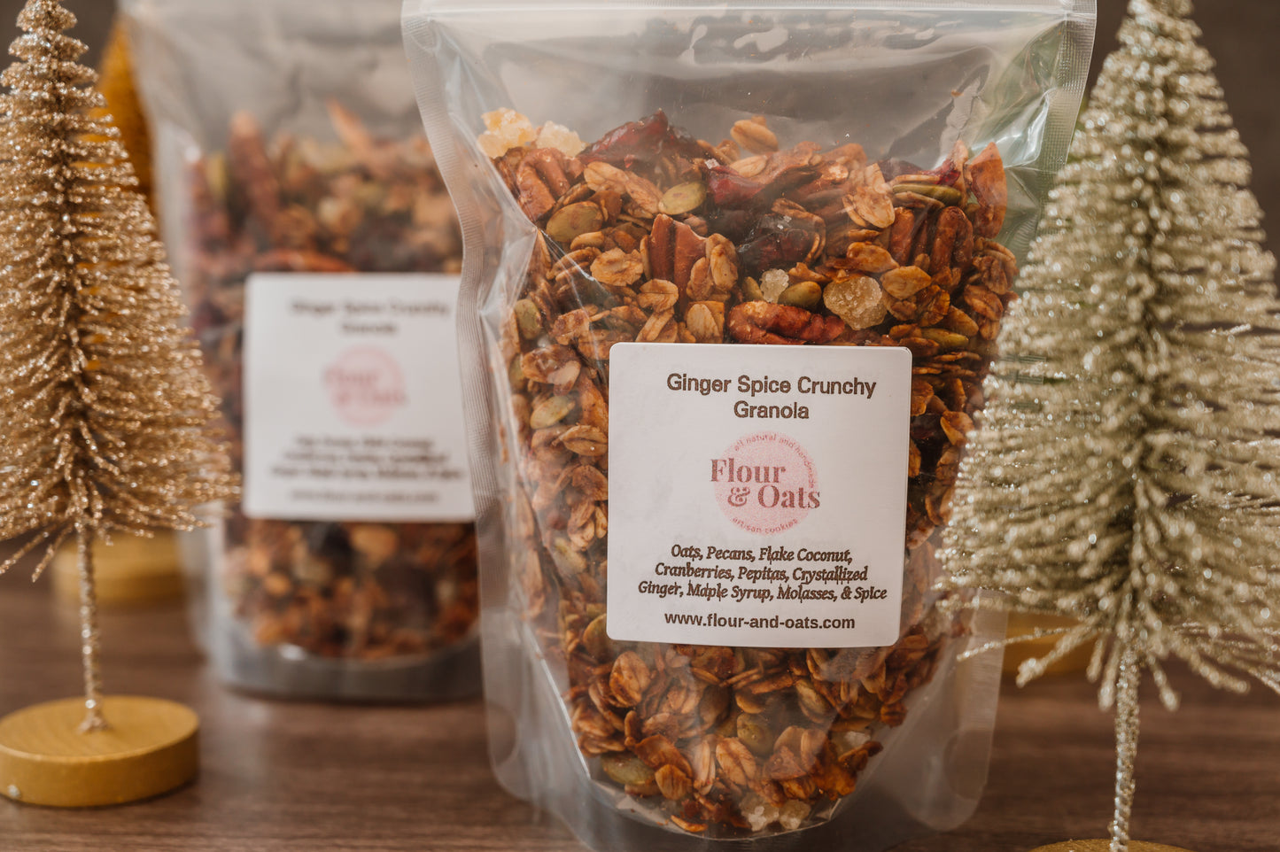 Ginger Spice Crunchy Granola